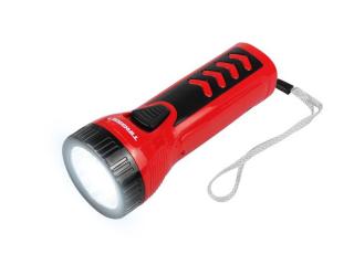 Latarka ręczna TS2226 4-LED 500lm z akumulatorem 500mAh,czerwona