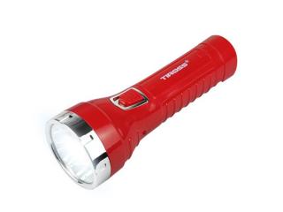 Latarka ręczna TS2229 7-LED 150lm,z akumulatorem 600mAh, czerwona