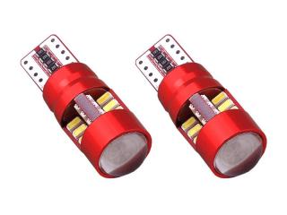 LED Amio Canbus 27 x SMD 3014, T10e (W5W), white, 12V/24V, komplet 2szt.