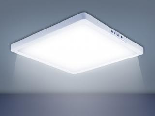 LTC Plafon natynkowy LED 24W 1400lm 4200k neutralny biały 280mmx280mm