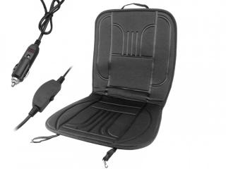 Mata grzewcza na fotel samochodowa DUNLOP 12V z regulacją 35/45W.