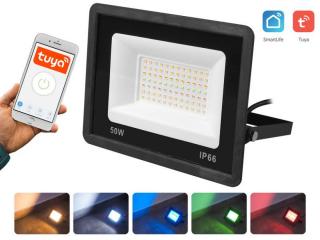 NAŚWIETLACZ LED RGB 50W 230V IP65 WiF Tuya SMART LTC