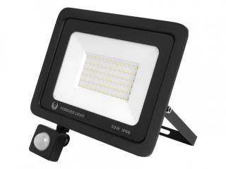 Naświetlacz PROXIM II SLIM LED SMD 50 W, światło zimne białe 6000 K + PIR.