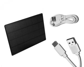 Panel Solarny do kamer USB-C  3W