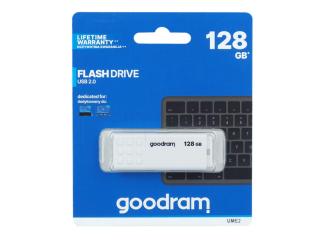Pendrive GOODRAM 128GB  USB 2.0 biały