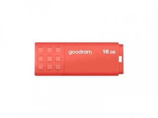 Pendrive GOODRAM 16GB USB 3.0, pomarańczowy.
