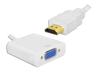 Przejście wtyk HDMI - gniazdo VGA.