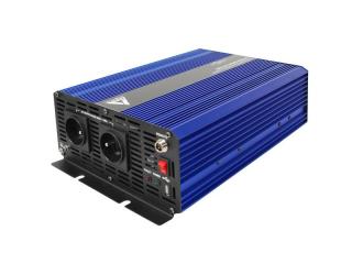 Przetwornica napiecia 12 VDC / 230 VAC SINUS IPS-3000S 3000W.