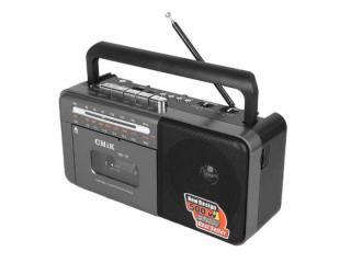 Radio przenośne MK-137, FM, kaseta, bluetooth, USB, TF, 2 x akumulator 18650