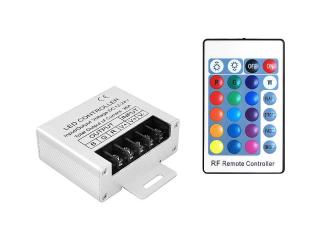 Sterownik LED + pilot 24 przyciski.