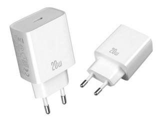 XO ładowarka sieciowa CE15 PD QC 3.0 20W USB-C biała