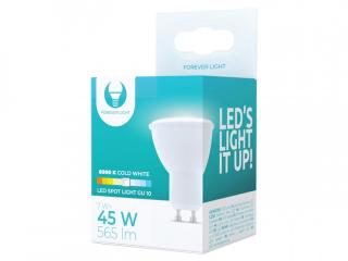 Żarówka LED GU10, 7 W, 230 V, 6000K, 565 lm, Forever Light.