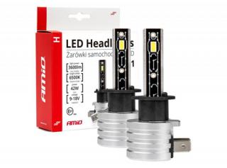 Żarówki sam. LED/Headlights H-series mimi max 42W H1 kpl.2szt
