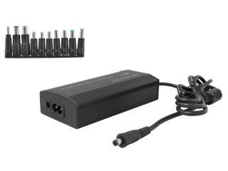 Zasilacz uniwersalny do laptopa 12/15/16/18/19/20/22/24V 100W USB  ZAŚ.12V/230V LTC