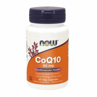COENZYM Q10 60 mg 60 veg. caps. - Now Foods