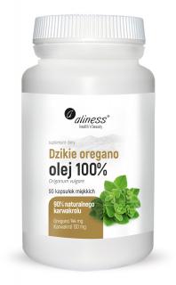 Dzikie oregano, olej 100%  90 kapsułek miękkich - Aliness