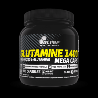 GLUTAMINE 1400 MEGA CAPS 300 kaps. - Olimp Sport Nutrition