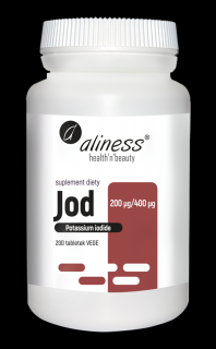 Jod (jodek potasu) 200 µg / 400 µg x 200 Vege tabs