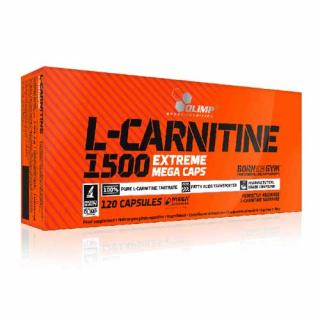 L-CARNITINE 1500 EXTREME MEGA CAPS 120kaps Olimp Sport Nutrition