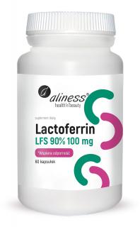 Lactoferrin LFS 90% 100 mg 60 kaps. - Aliness