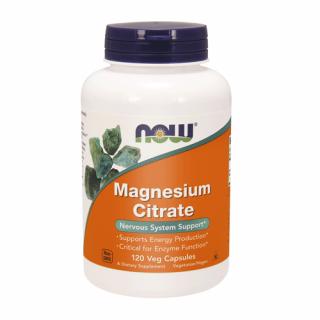 MAGNESIUM CITRATE 200mg 120 tabl. - Now Foods