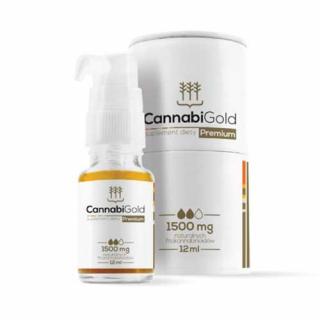 OLEJEK CBD CANNABIGOLD PREMIUM 1500mg 12ml - HemPoland