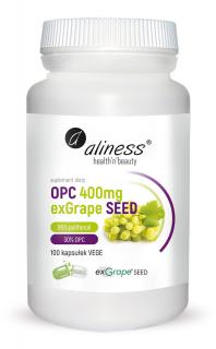 OPC exGrapeSeeds 400 mg 100 vege caps. - Aliness