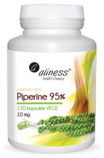 Piperine 95% 10 mg 120 kaps - Aliness