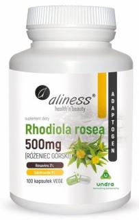 Rhodiola rosea (różeniec górski) 500 mg 60 kaps vege - Aliness