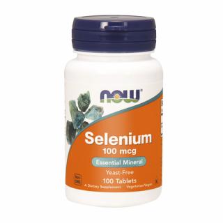 SELENIUM 100mcg 100tabl - Now Foods