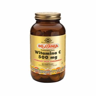 WITAMINA C 500 mg DO SSANIA 90 pastylek - Solgar