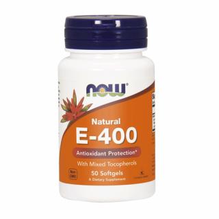 WITAMINA E400 100 softgels - Now Foods