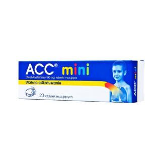 ACC MINI tabl.mus. 100mg x 20tabl.