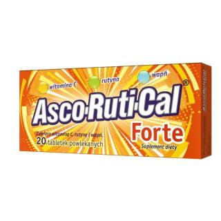 ASCORUTICAL FORTE tabl.powl. x 20tabl.