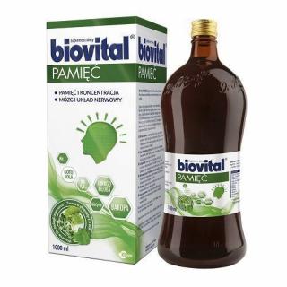 BIOVITAL PAMIĘĆ płyn - 1000ml