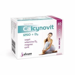 CALCYNOVIT 1250 + D3 x 60tabl.powl.