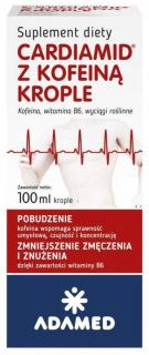 CARDIAMID Z KOFEINĄ krople - 100ml