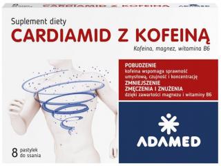 CARDIAMID Z KOFEINĄ x  8past.(cytryna)