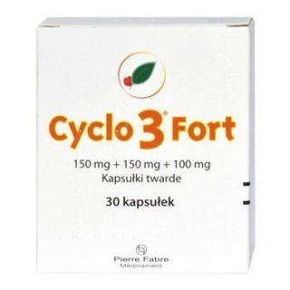 CYCLO 3 FORT kapsułki x 30kaps.