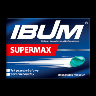 IBUM SUPERMAX kapsułki 600mg x 10kaps.