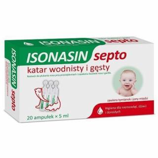 ISONASIN SEPTO płyn  5ml x 20amp.