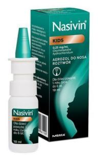 NASIVIN KIDS (0,025%) - 10ml