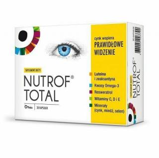 NUTROF TOTAL + witamina D3 x  30kaps.