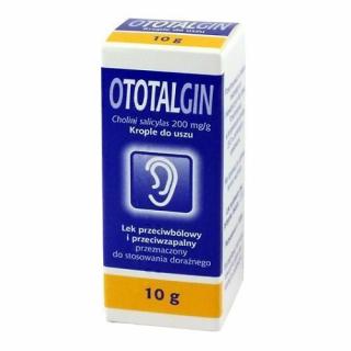 OTOTALGIN krople do uszu - 10g