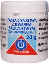 PASTA CYNKOWA + KWAS SALICYLOWY -  20g HASCO