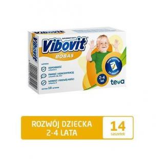 VIBOVIT BOBAS x 14sasz. s.WANILIOWY