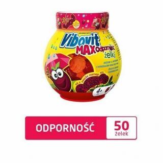 VIBOVIT  żelki x 50szt. MAX ODPORNOŚĆ