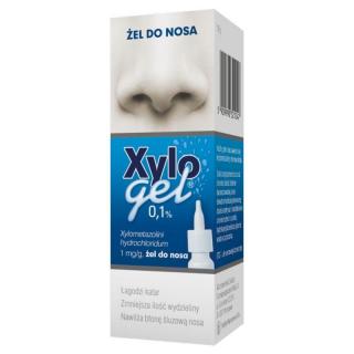 XYLOGEL 0,1% żel do nosa - 10g (15ml)