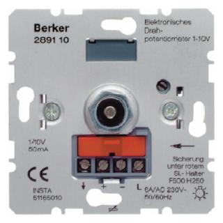 HAGER - BERKER - ELEKTRONICZNY POTENCJOMETR OBROTOWY 1-10 V - 289110
