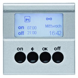 HAGER - BERKER - ŁĄCZNIK CZASOWY QUICKLINK ALU MAT B.7 KNX RF  - 85745283